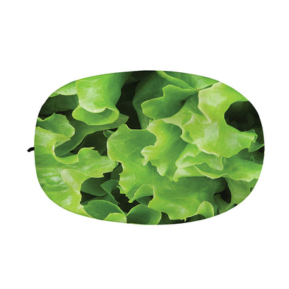 Fresh Lettuce Leaves Print Car Side Mirror Covers