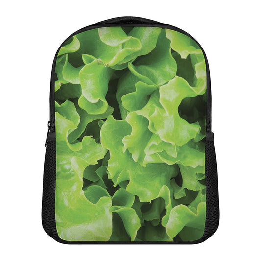 Fresh Lettuce Leaves Print Casual Backpack