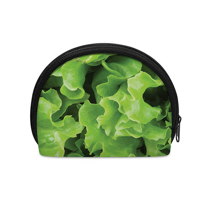 Fresh Lettuce Leaves Print Coin Purse