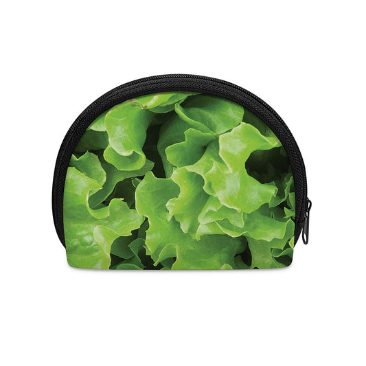 Fresh Lettuce Leaves Print Coin Purse
