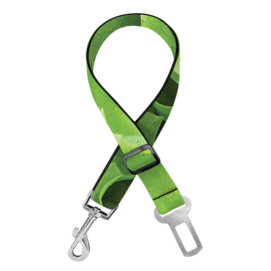 Fresh Lettuce Leaves Print Dog Seat Belt