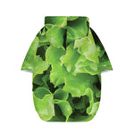 Fresh Lettuce Leaves Print Dog Zip Up Hoodie