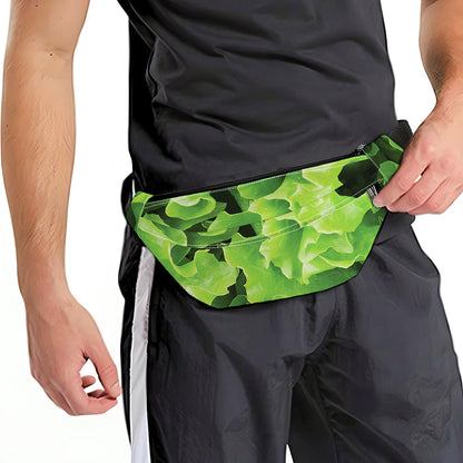 Fresh Lettuce Leaves Print Fanny Pack