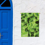 Fresh Lettuce Leaves Print Garden Flag