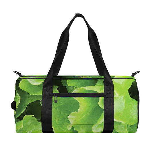 Fresh Lettuce Leaves Print Gym Bag