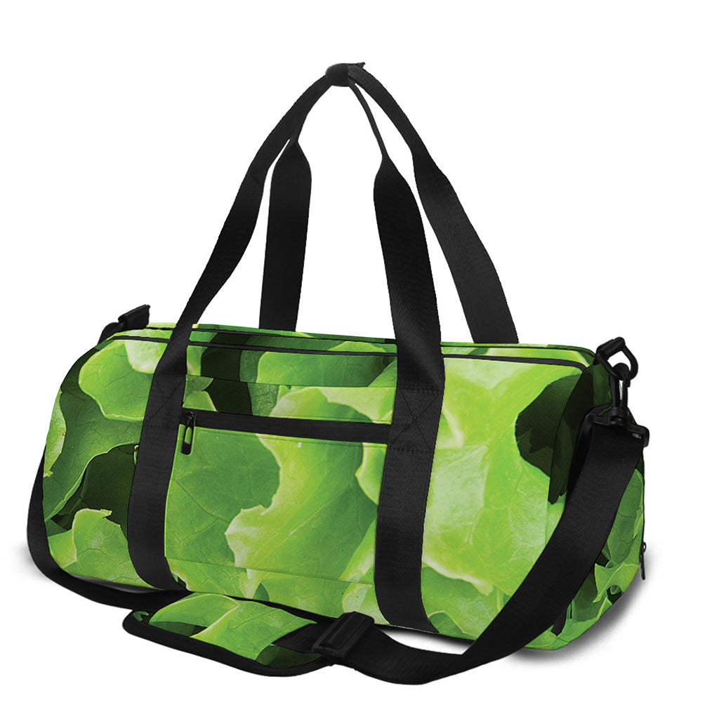 Fresh Lettuce Leaves Print Gym Bag