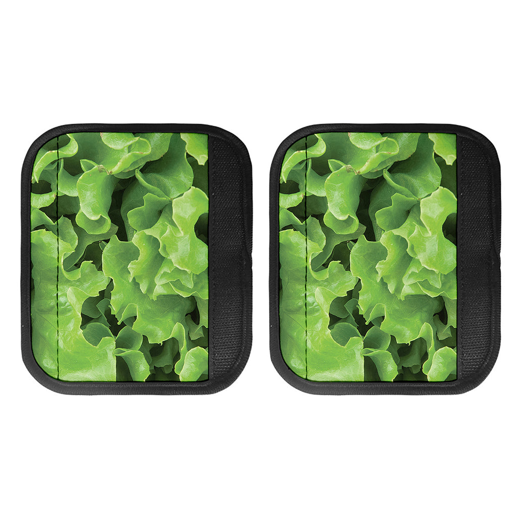 Fresh Lettuce Leaves Print Handle Covers