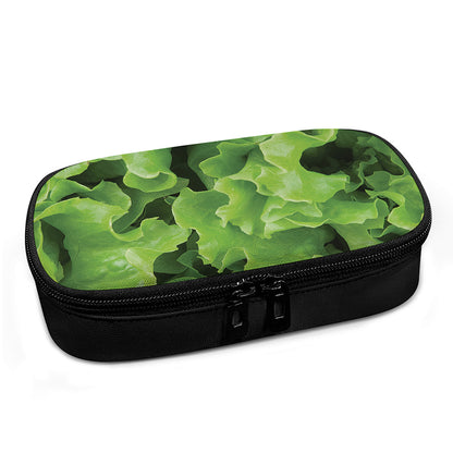 Fresh Lettuce Leaves Print Insulin Cooler Travel Case
