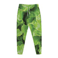 Fresh Lettuce Leaves Print Jogger Pants