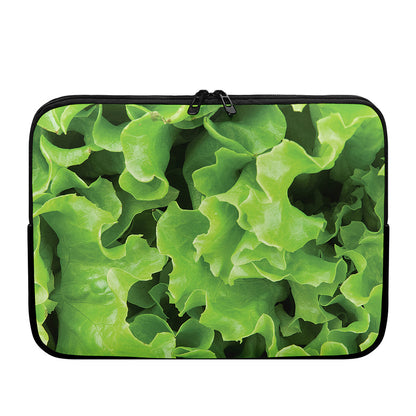 Fresh Lettuce Leaves Print Laptop Sleeve