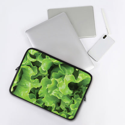 Fresh Lettuce Leaves Print Laptop Sleeve