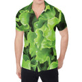 Fresh Lettuce Leaves Print Men's Shirt
