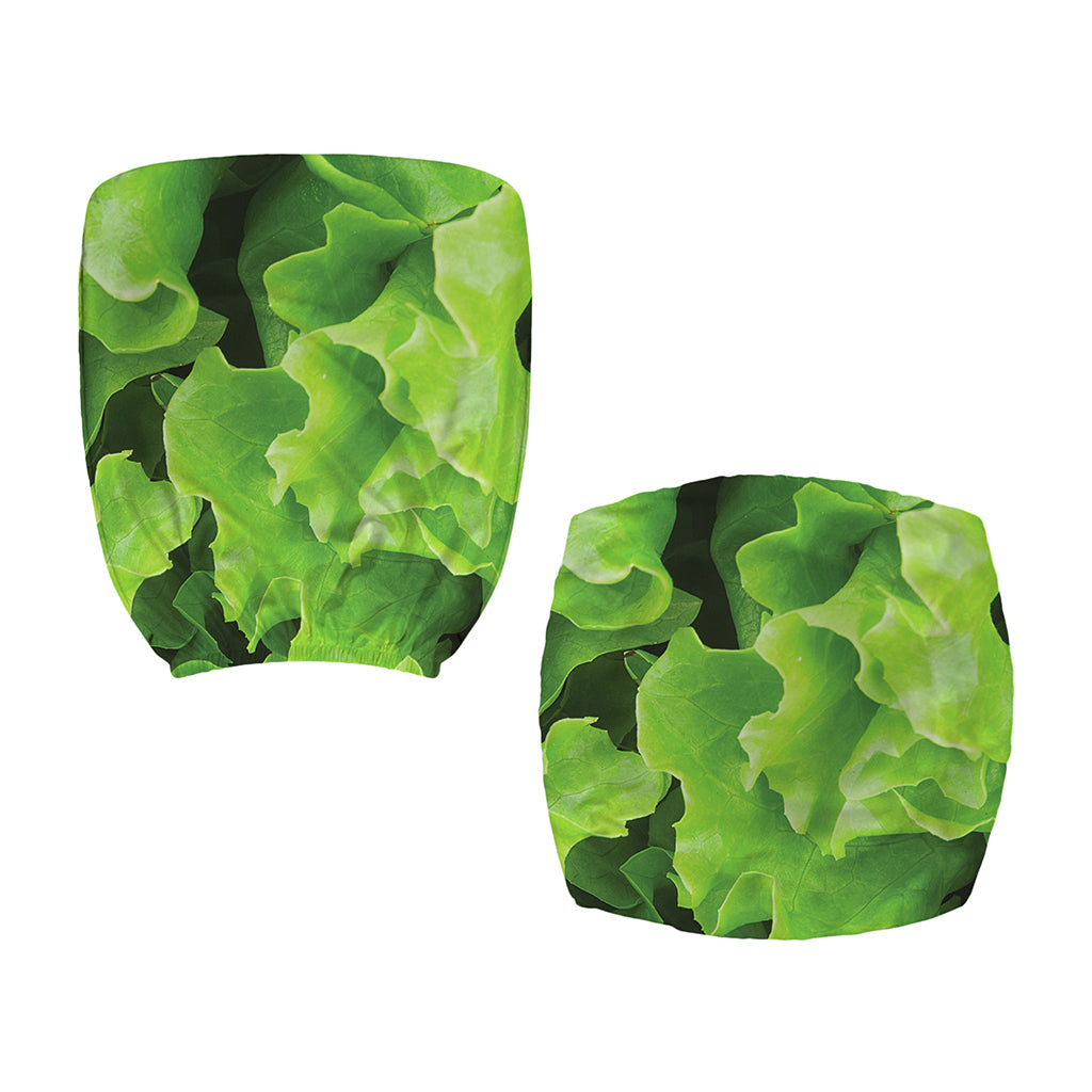 Fresh Lettuce Leaves Print Office Chair Cover