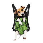 Fresh Lettuce Leaves Print Pet Carrier Backpack