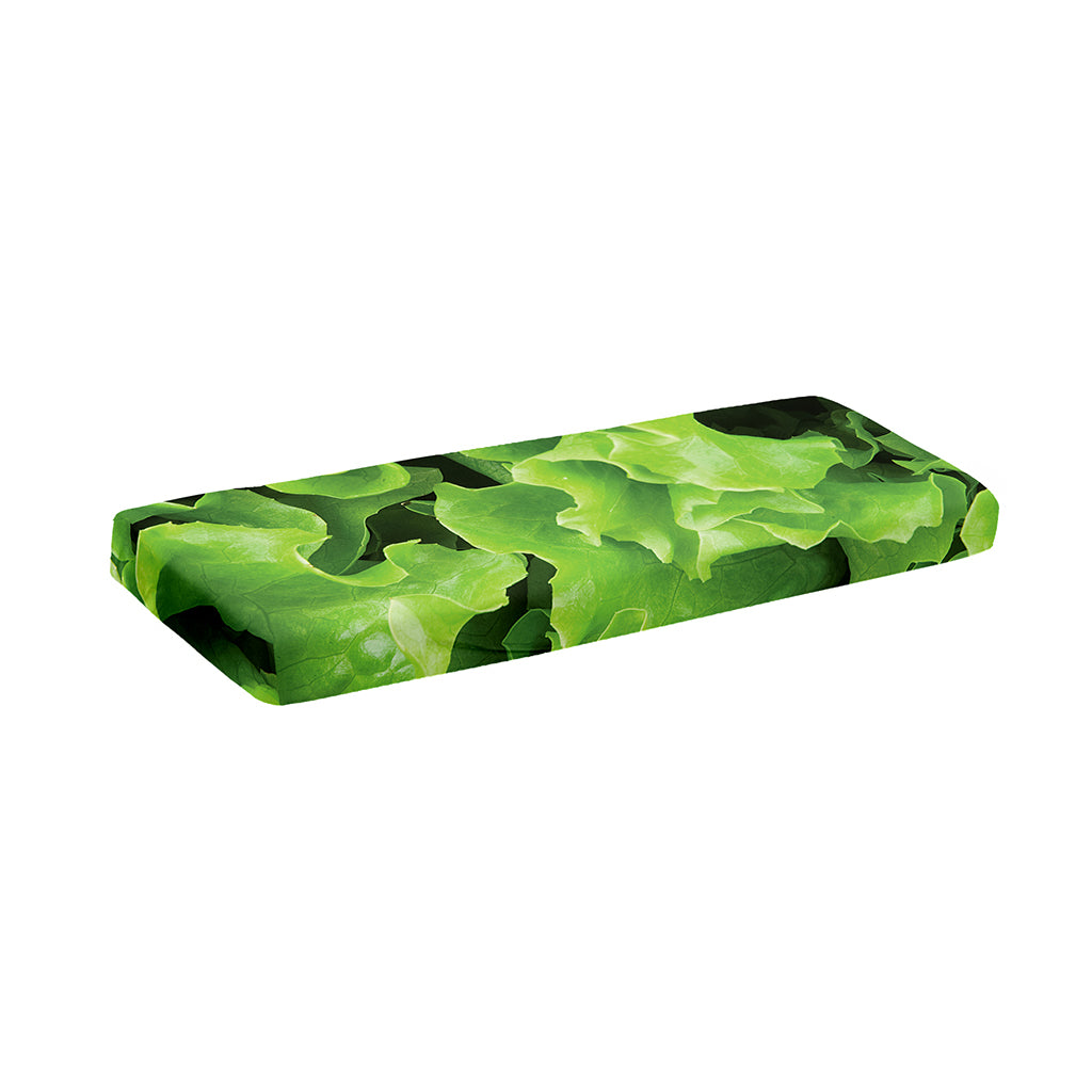 Fresh Lettuce Leaves Print Piano Keyboard Cover