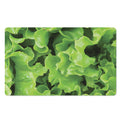 Fresh Lettuce Leaves Print Polyester Doormat