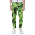Fresh Lettuce Leaves Print Joggers