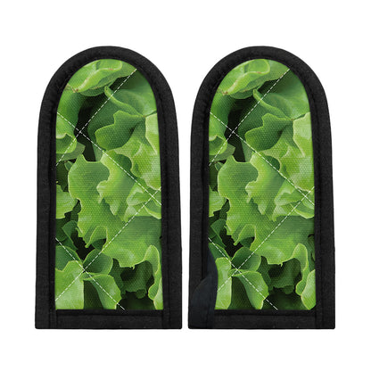 Fresh Lettuce Leaves Print Skillet Handle Cover