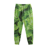 Fresh Lettuce Leaves Print Sweatpants