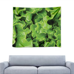 Fresh Lettuce Leaves Print Tapestry