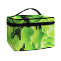 Fresh Lettuce Leaves Print Travel Makeup Bag