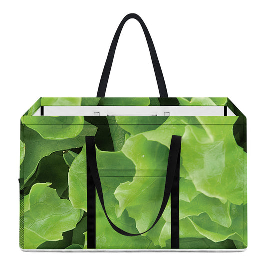 Fresh Lettuce Leaves Print Utility Tote Bag