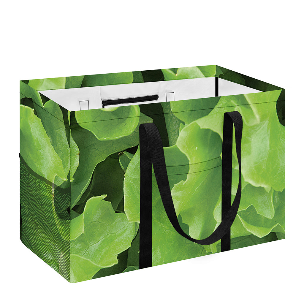 Fresh Lettuce Leaves Print Utility Tote Bag