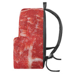 Fresh Meat Print Backpack