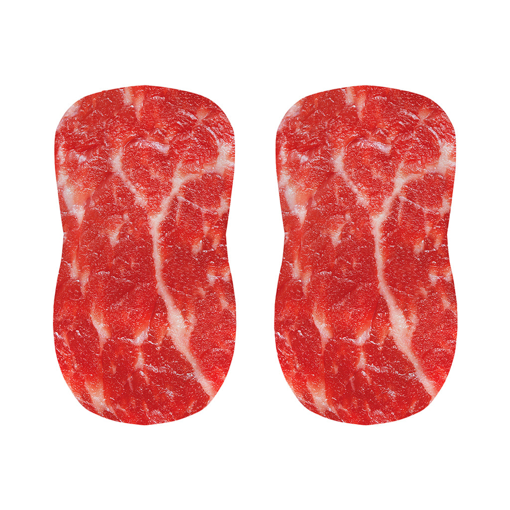 Fresh Meat Print Bar Stool Covers