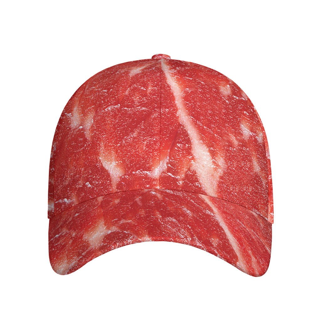 Fresh Meat Print Baseball Cap