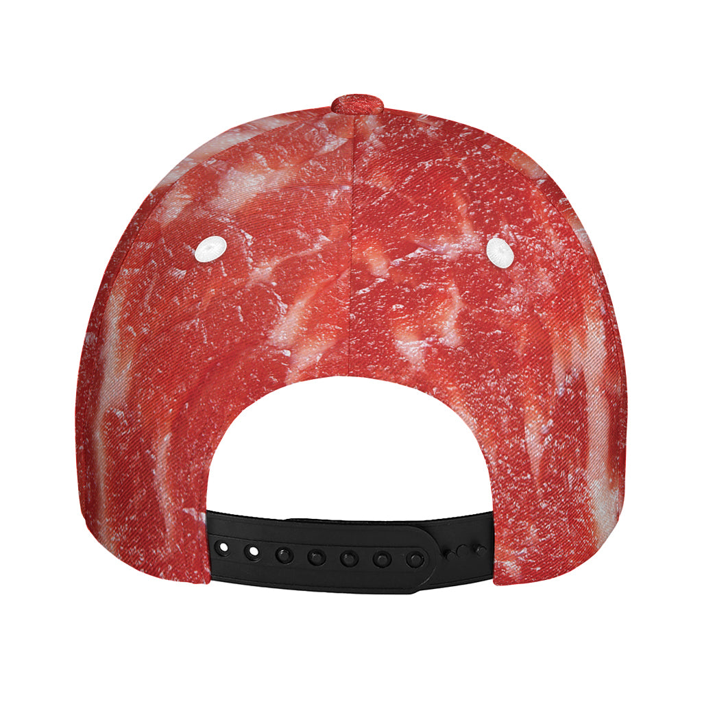 Fresh Meat Print Baseball Cap