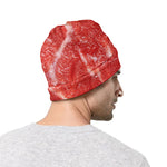 Fresh Meat Print Beanie