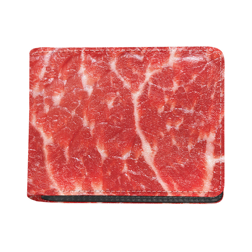 Fresh Meat Print Bifold Wallet