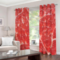 Fresh Meat Print Dimout Grommet Curtains