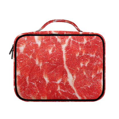Fresh Meat Print Briefcase Bible Bag