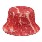 Fresh Meat Print Bucket Hat