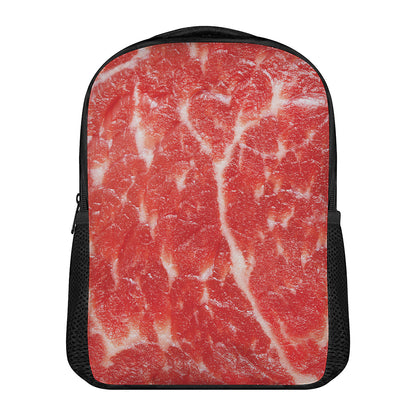 Fresh Meat Print Casual Backpack