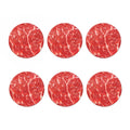 Fresh Meat Print Coaster Set