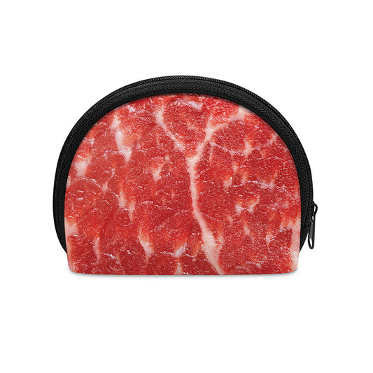 Fresh Meat Print Coin Purse