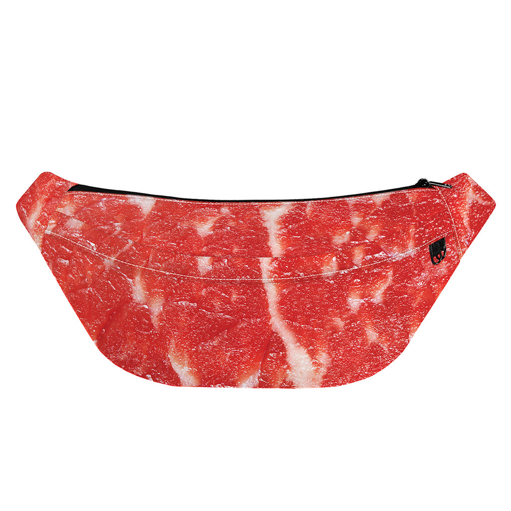 Fresh Meat Print Fanny Pack