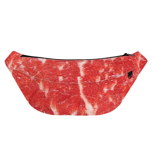 Fresh Meat Print Fanny Pack