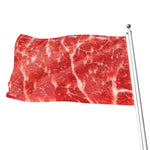 Fresh Meat Print Flag