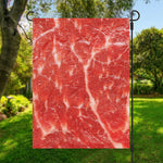 Fresh Meat Print Garden Flag