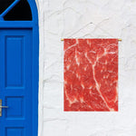 Fresh Meat Print Garden Flag