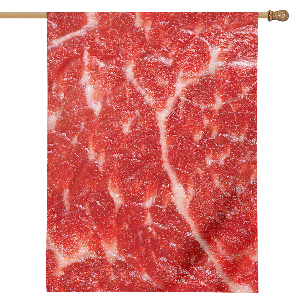 Fresh Meat Print House Flag