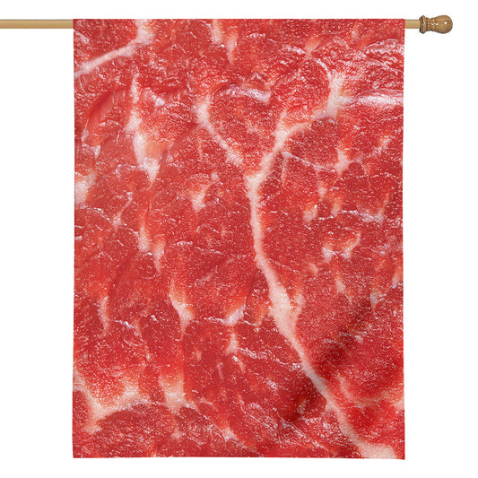 Fresh Meat Print House Flag