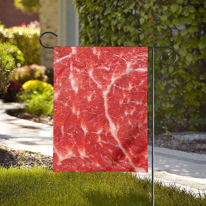 Fresh Meat Print House Flag