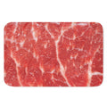 Fresh Meat Print Indoor Door Mat