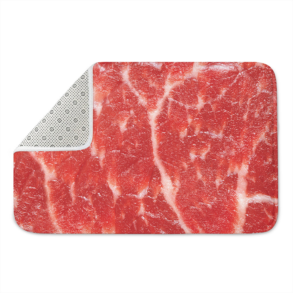 Fresh Meat Print Indoor Door Mat