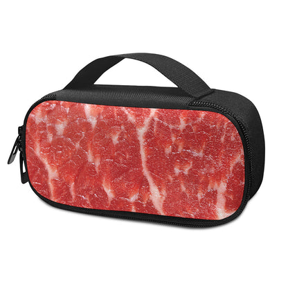 Fresh Meat Print Insulin Cooler Travel Case